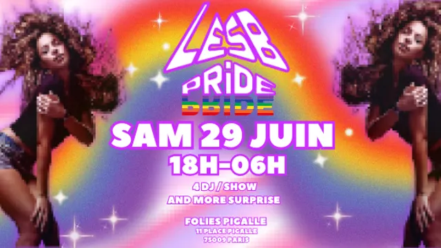 LESBIAN PRIDE EDITION : SOIREE LESBIENNE PRIDE PARIS