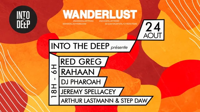 Into The Deep présente Red Greg, Rahaan, DJ Pharoah & plus