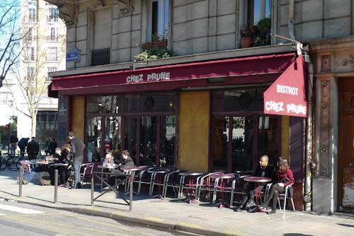 Chez Prune Restaurant Bar Paris