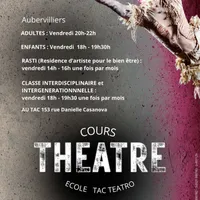 Cours de théâtre Aubervilliers