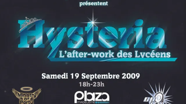 Hysteria - L'afterwork des lycéens