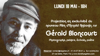 Projection du nouveau film d’Arnold Antonin sur Gérald Bloncourt