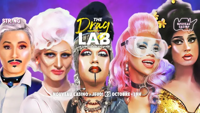 The Drag Lab - Un show drag explosif sous le signe du Glam et de la Science !