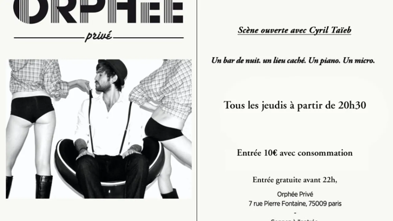 Scène ouverte
