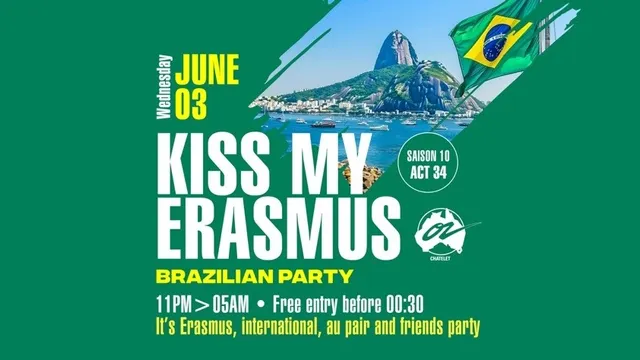 Kiss my Erasmus @ Café OZ