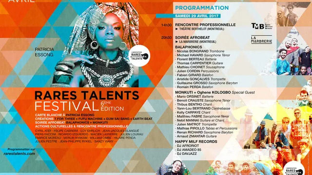 Festival Rares Talents : Balaphonics, Monkuti & Oghene Kologbo, Happy Milf Records