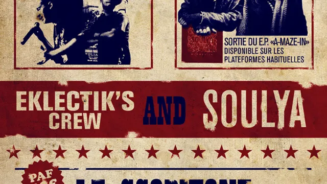 SOULYA & EKLECTIK'S CREW live