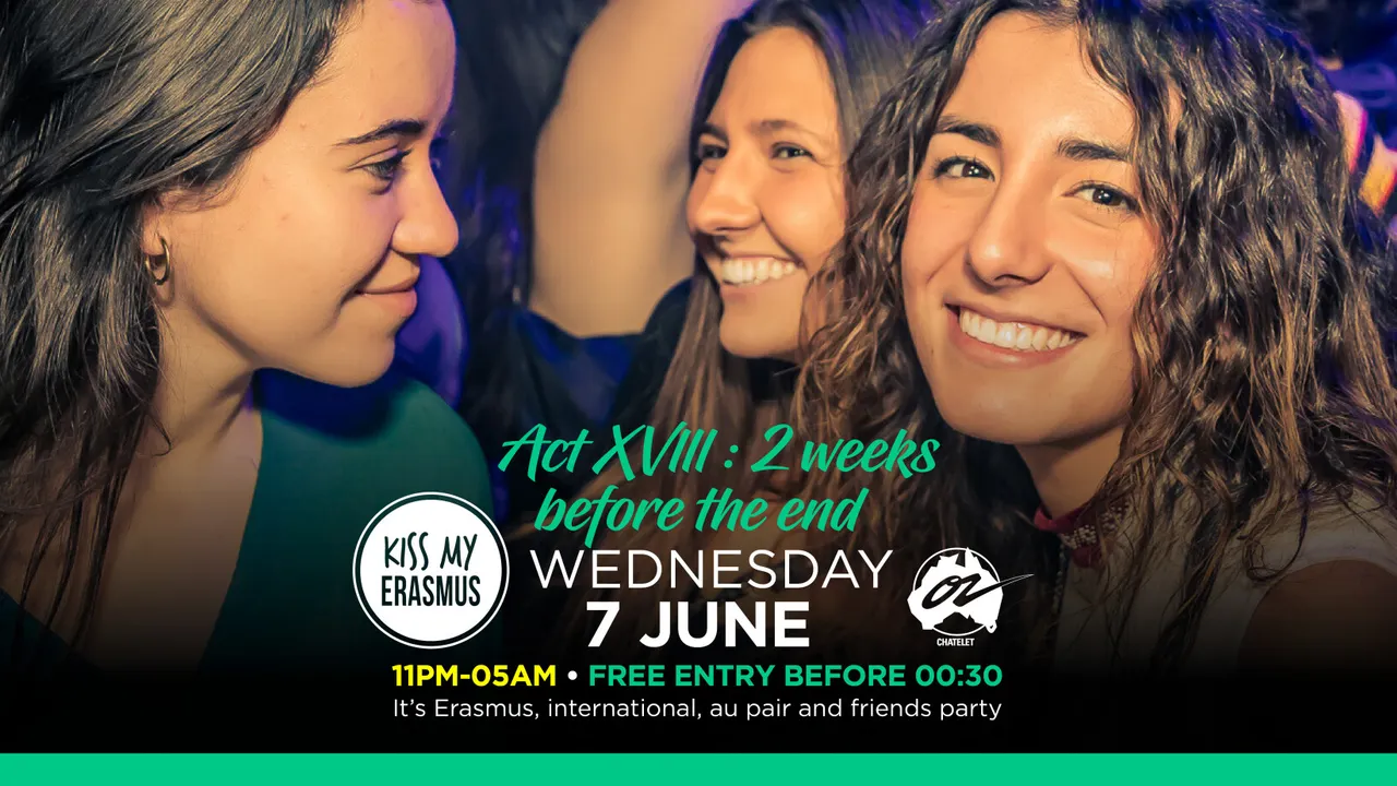 KISS MY ERASMUS @ CAFÉ OZ