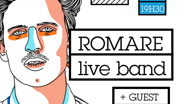 Romare (Live Band) + Guest _ 23 Fev _ Badaboum