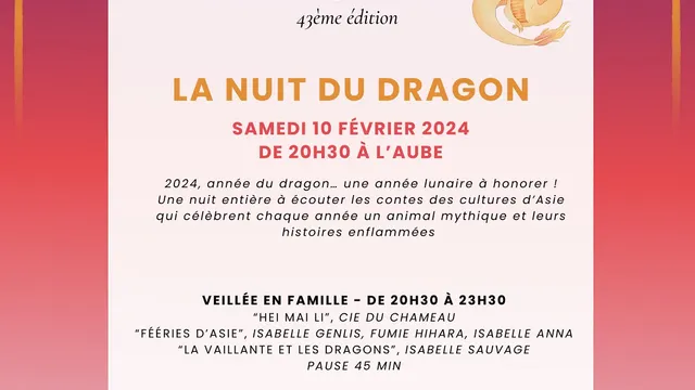 Nuit du dragon - Nuit de contes
