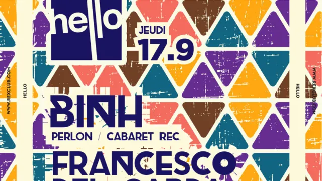 Hello : Binh, Francesco Del Garda, Greg Pepperpot