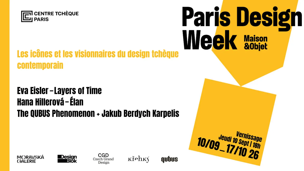 Paris Design Week : Eva Eisler, Hana Hillerová et the Qubus Phenomenon + Jakub Berdych Karpelis