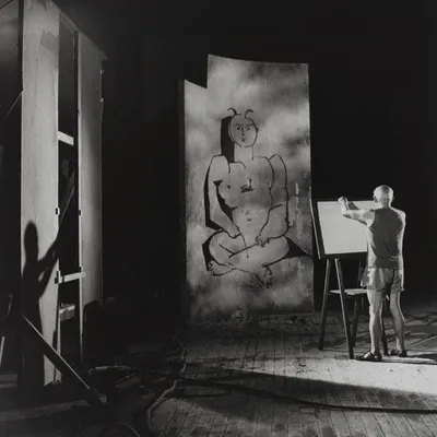 Dans l'atelier : ateliers d'artistes photographiés au Petit Palais