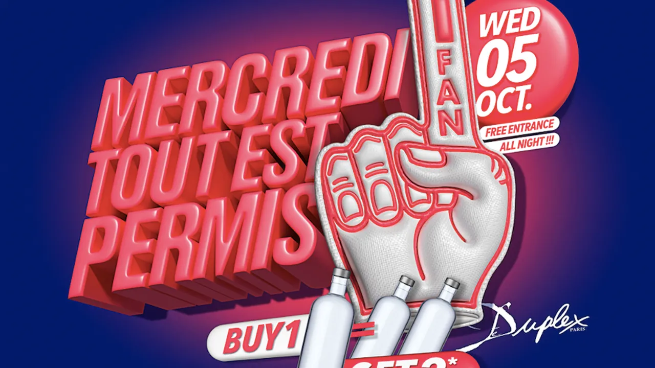 MERCREDI tout est permis !