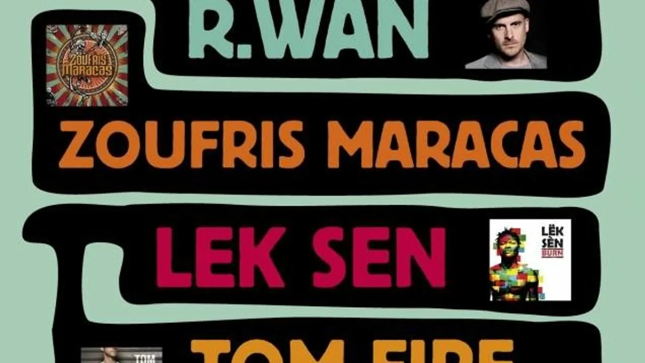 R Wan + Zoufris Maracas + Tom Fire + Lek Sen