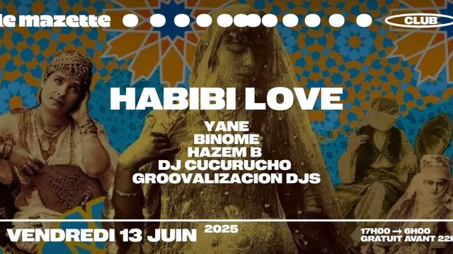 Habibi Love ~ Oriental vibes Party sur Seine !