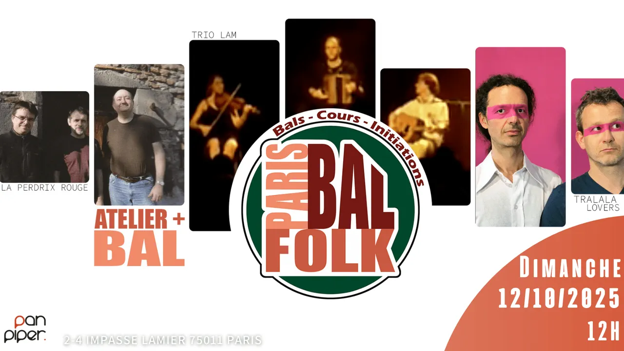 Le gros bal de Paris Bal Folk