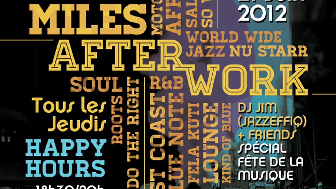 So Miles Spécial Fête de la Musique 8Djs :  Dj Jim + Friends - Djoon 21 Juin