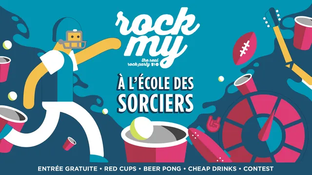 ROCKMY THURSDAY. A lécole des sorciers. ENTREE GRATUITE