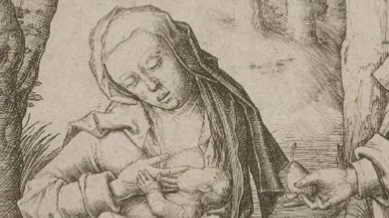 Lucas de Leyde vers 1494-1533 - Gravure de cuivre