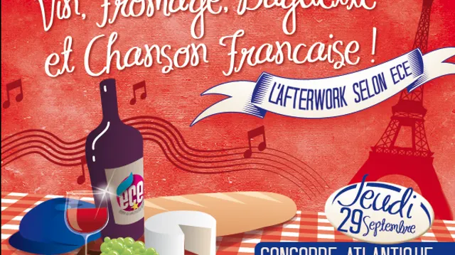 VIN, FROMAGE, BAGUETTE ET CHANSON FRANÇAISE