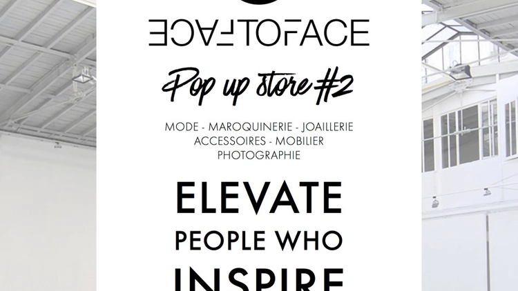 FACE TO FACE POP UP STORE #2