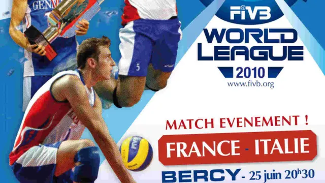 Ligue Mondiale de volley-ball : France - Italie