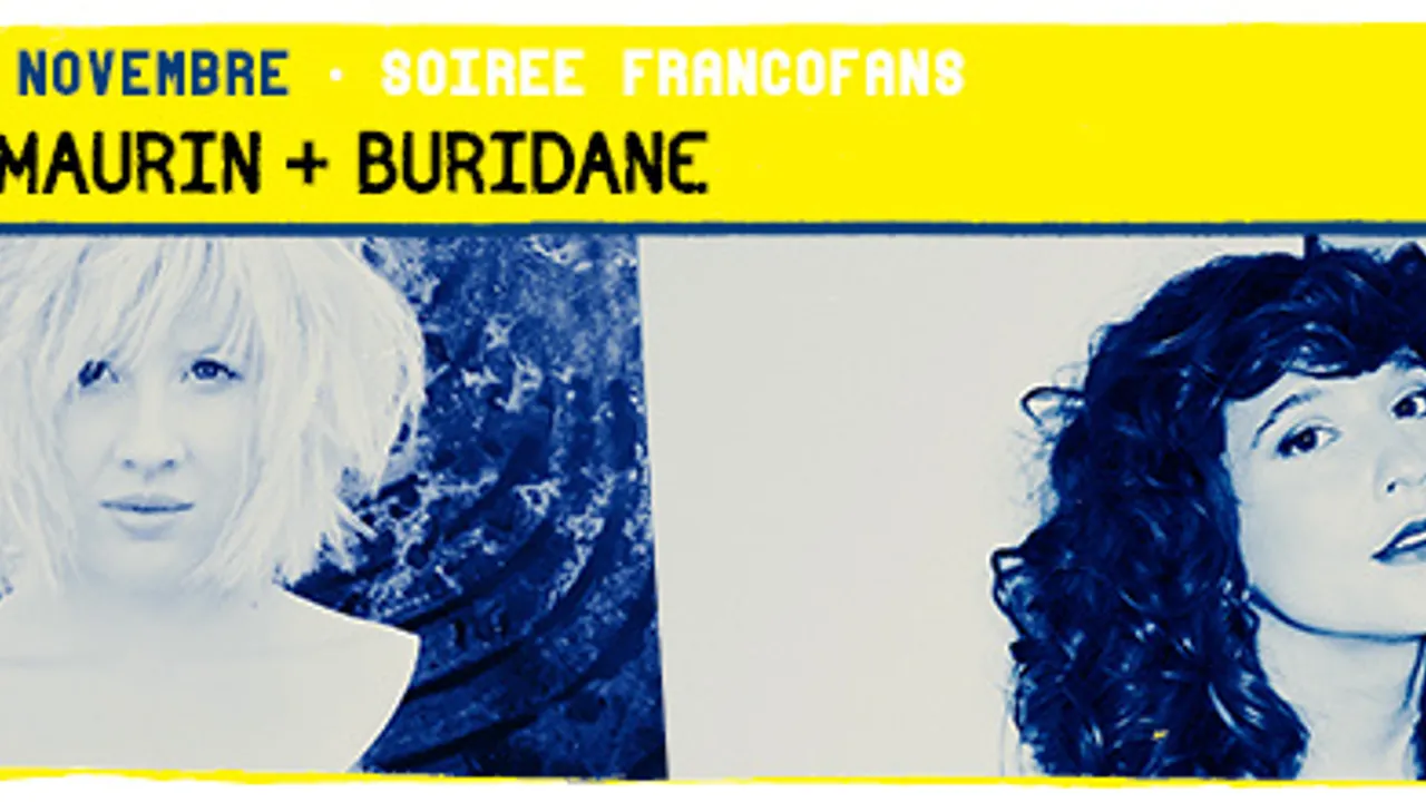 Soirée Francofans : Sophie Maurin + Buridane