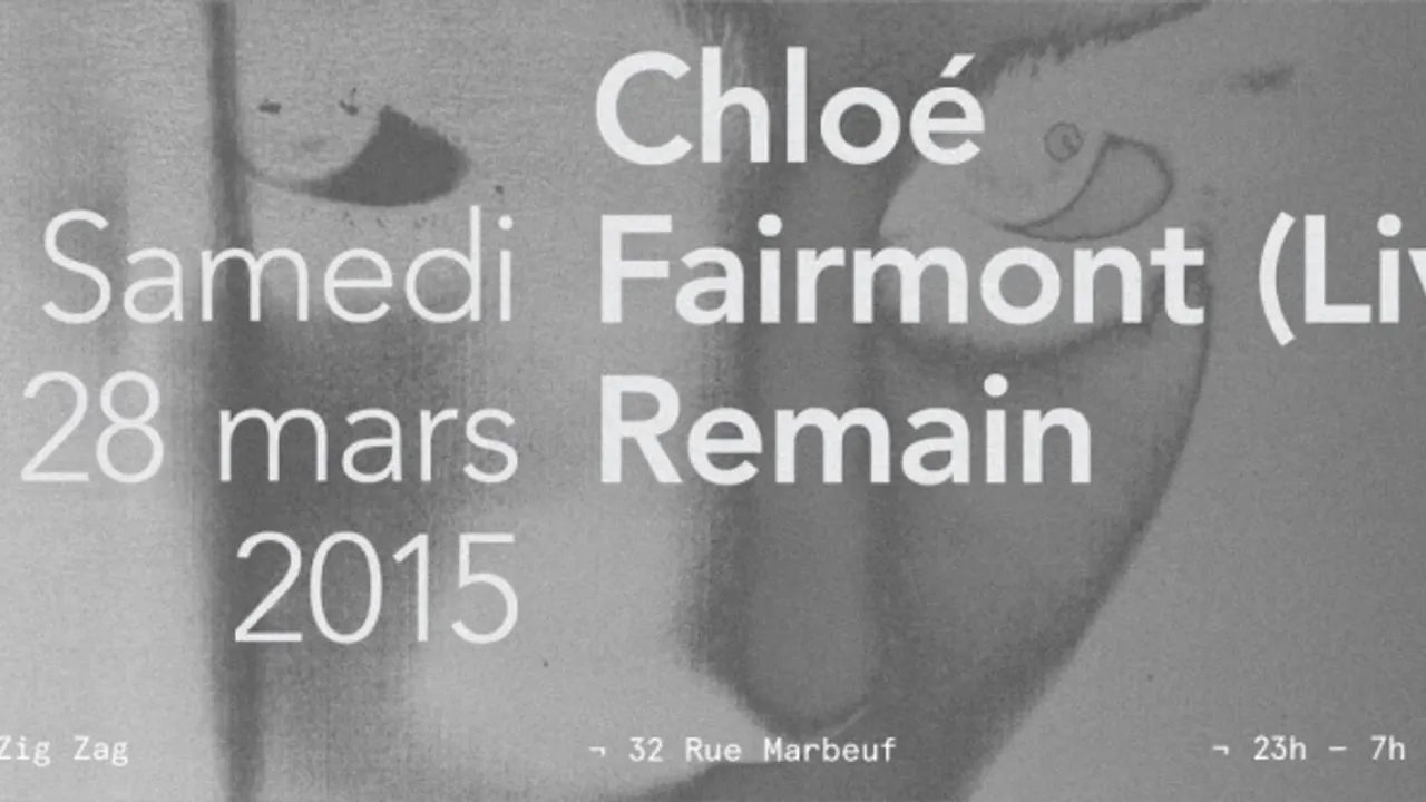 Meant : Chloé, Fairmont live & Remain