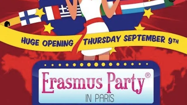 ERASMUS WELCOME PARTY IN PARIS