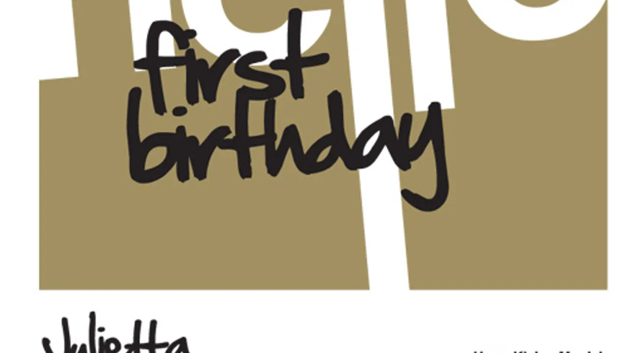 HELLO 1st Birthday party