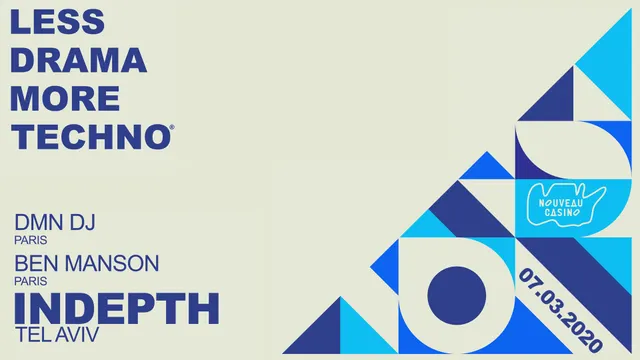 LESS DRAMA MORE TECHNO #20