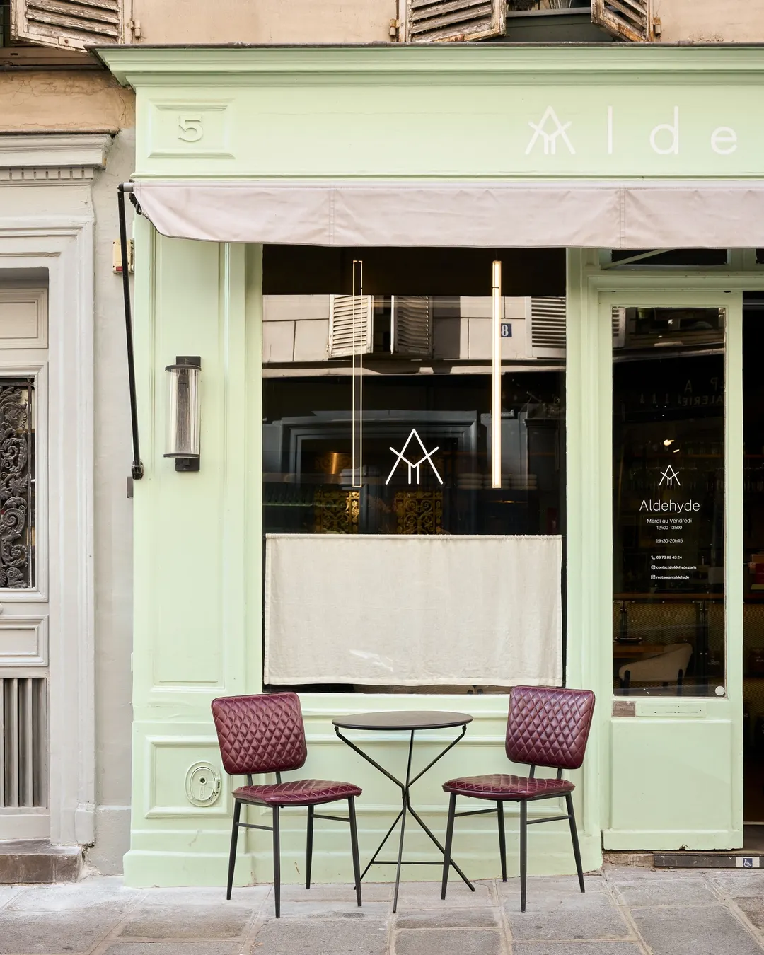 Aldéhyde Restaurant Paris