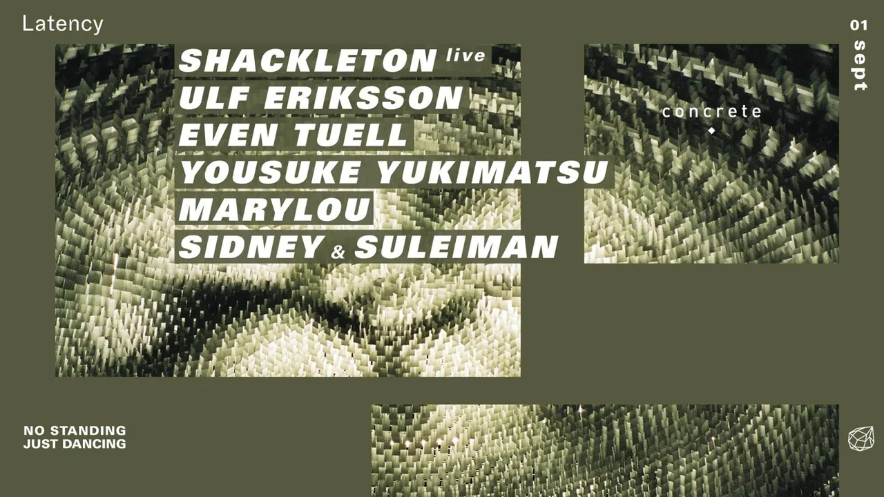Concrete x Latency: Shackleton, Ulf Eriksson, Even Tuell