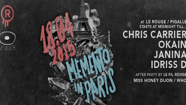 LE ROUGE // PRESENTE MEMENTO IN PARIS + AFTER