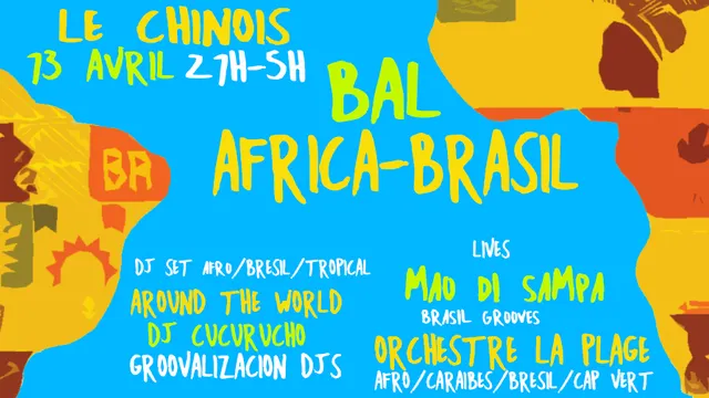 Bal Africa-Brasil ~ afro/brésil/caraïbes & luso-tropical party !