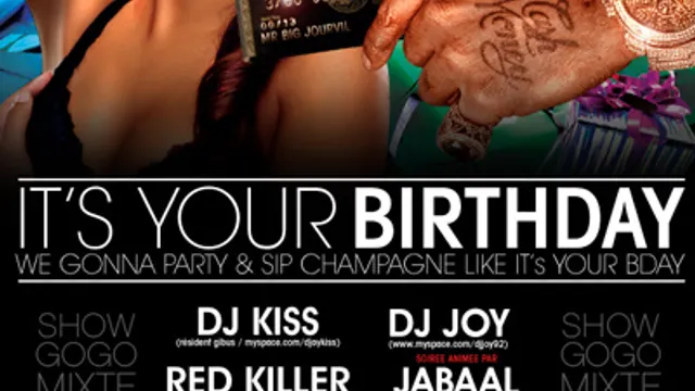 IT's YOUR BIRTHDAY PARTY