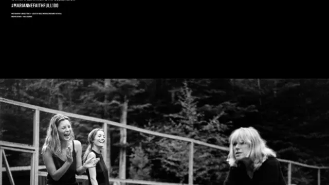 Carte Blanche à Marianne Faithfull - vente de photos