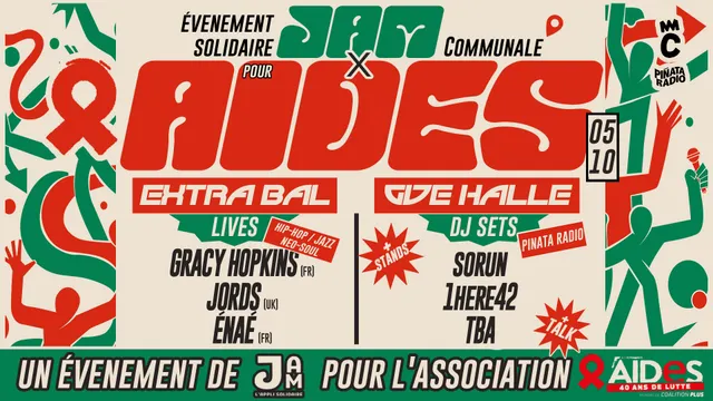 JAM SOLIDAIRE x AIDES À COMMUNALE