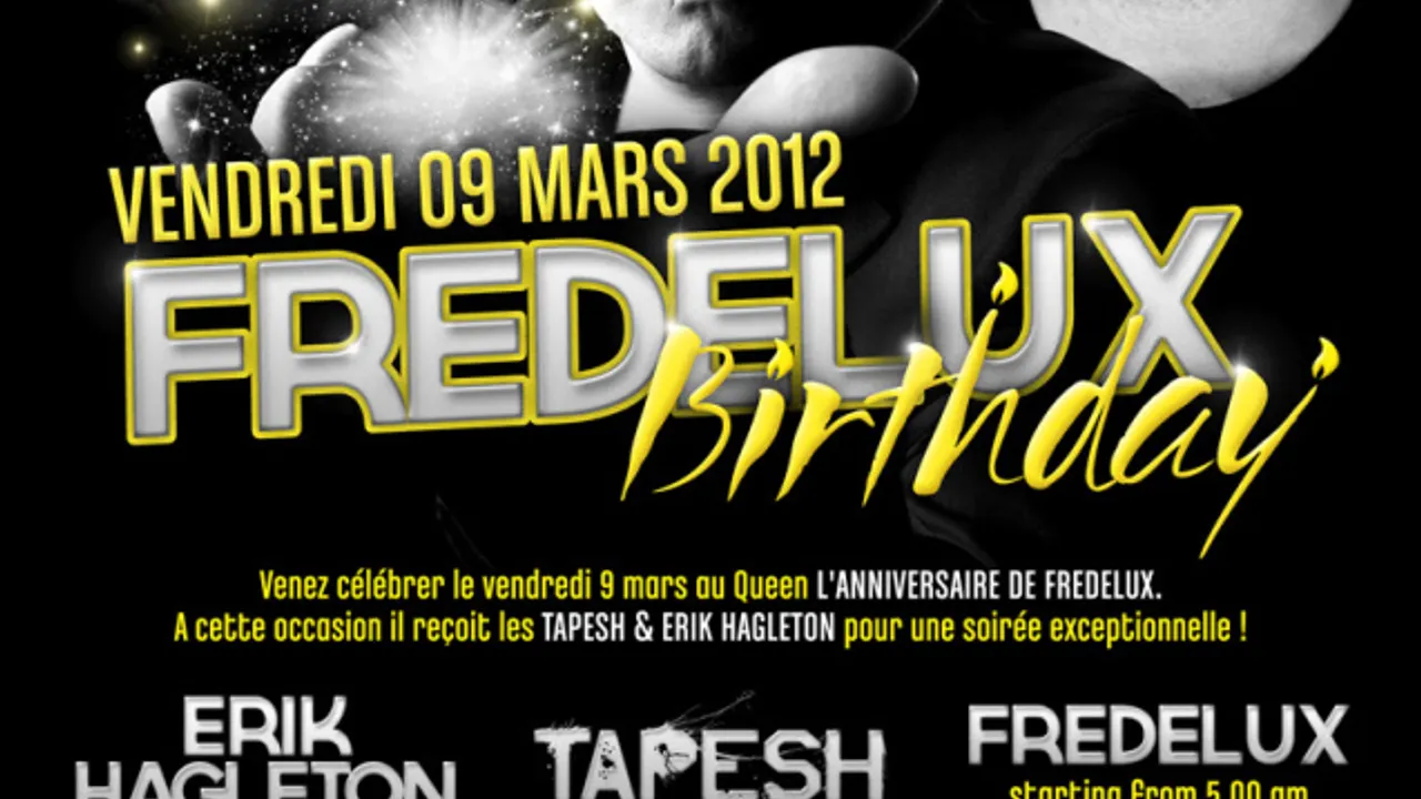 Fredelux Birthday