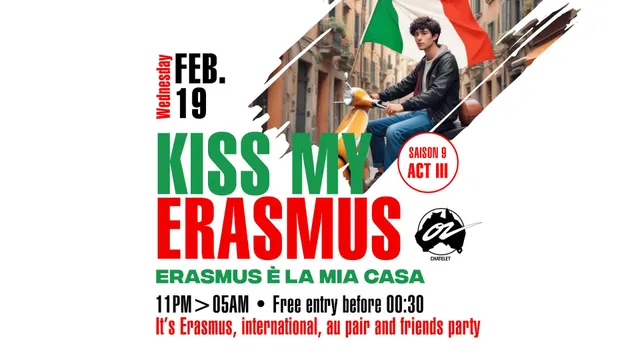 KISS MY ERASMUS @ Café OZ