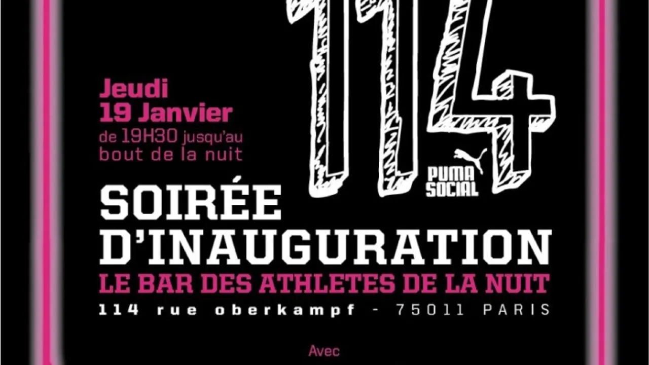 Soirée d'Inauguration // Le 114 by PUMA SOCIAL
