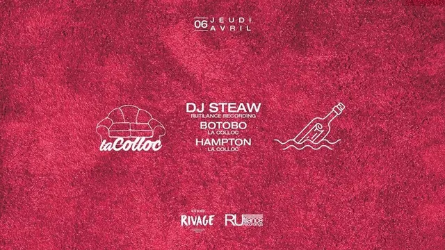 Bouteille à la mer : La Colloc invite DJ STEAW