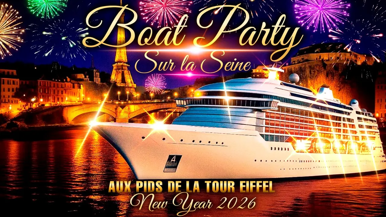 BOAT DELUXE PARTY NEW YEAR VUE PANORAMIQUE TOUR EIFFEL