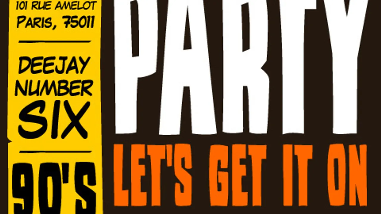 It's a party.. let's get it on tonight