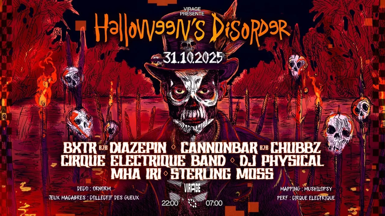 Halloween's Disorder: Mha Iri, Dj Physical, Sterling Moss...