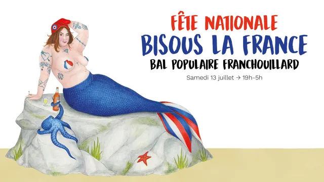 Bal du 13 juillet *Bisous la France* | Le Hasard Ludique