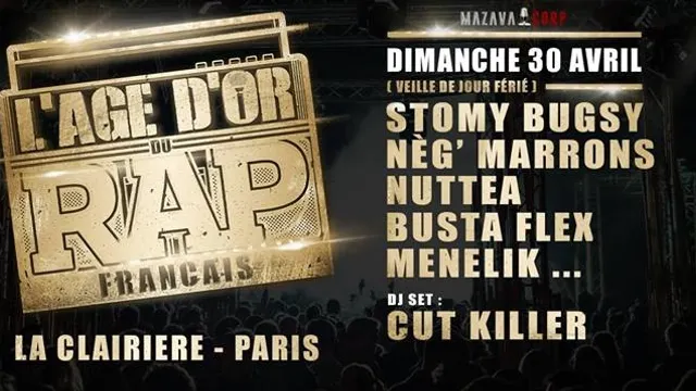Annulé - L'Age d'Or du Rap Français