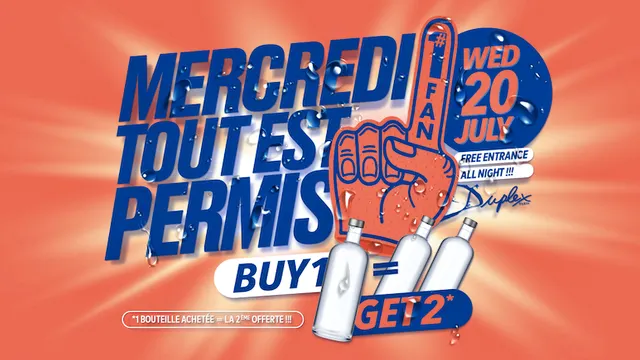 MERCREDI tout est permis !