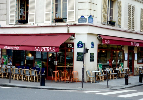 Café la Perle Bar Restaurant Paris